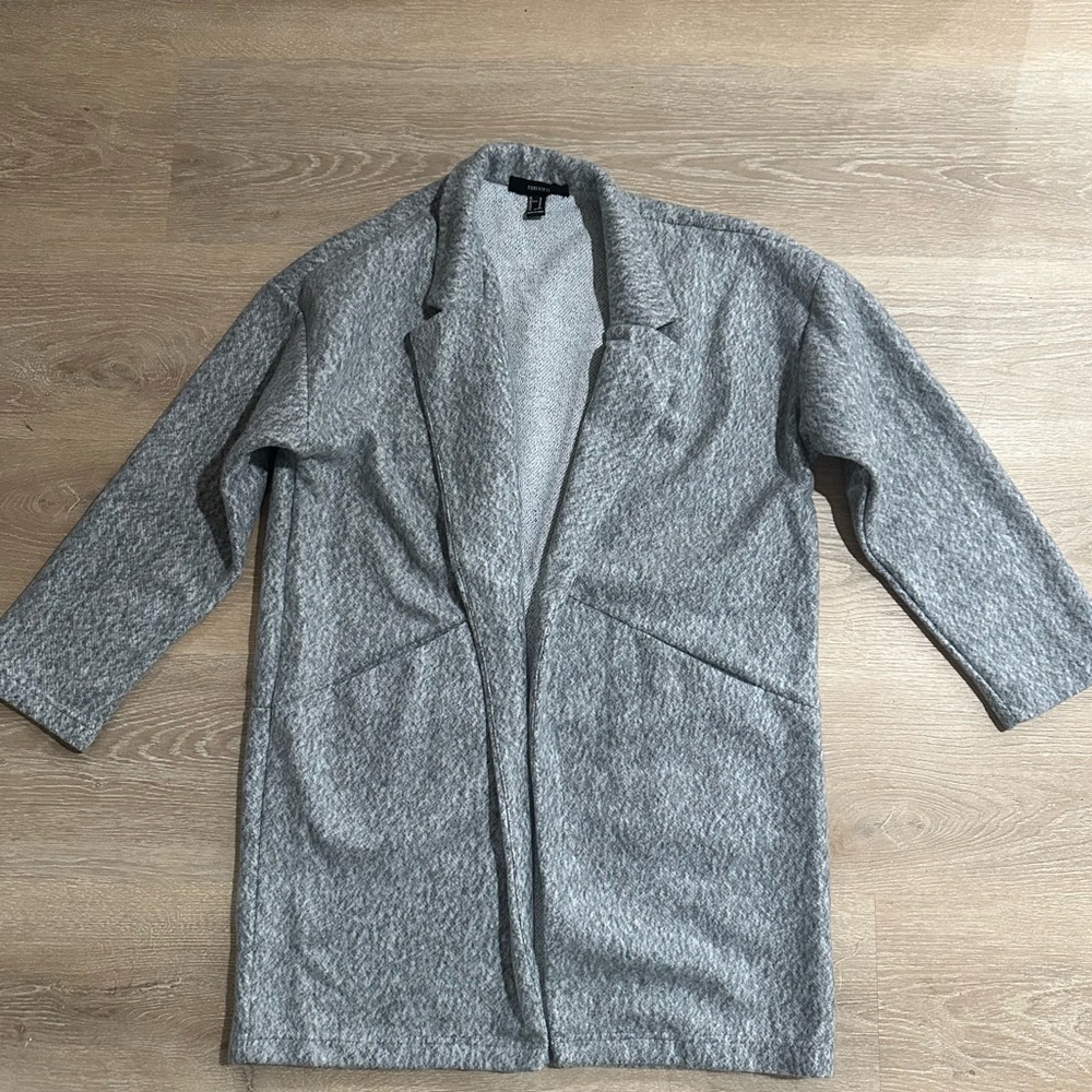 Marled Trench Coat